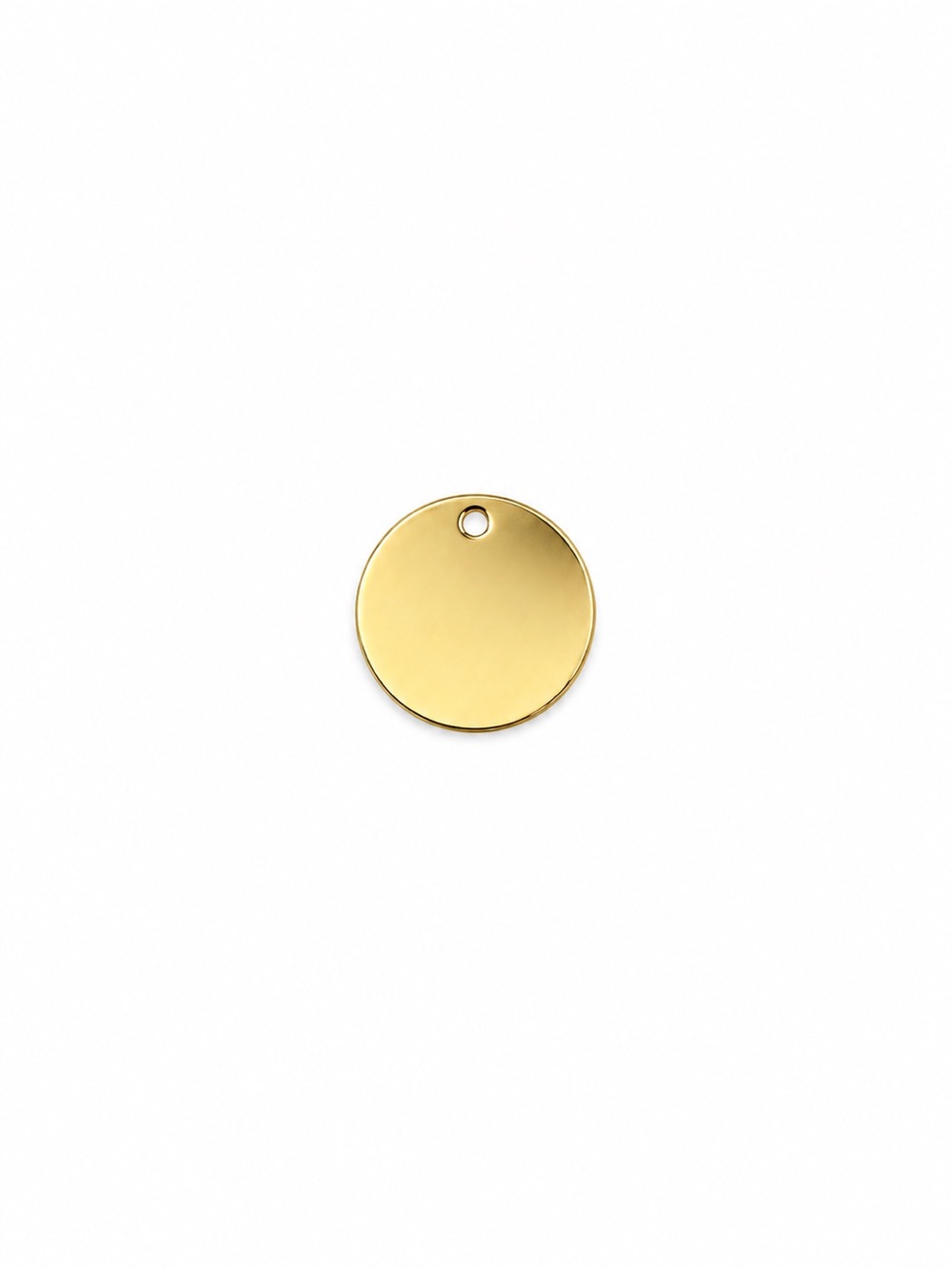 Custom Stamped Coin Pendant - Small | Made to Order - Picture 3 of 4